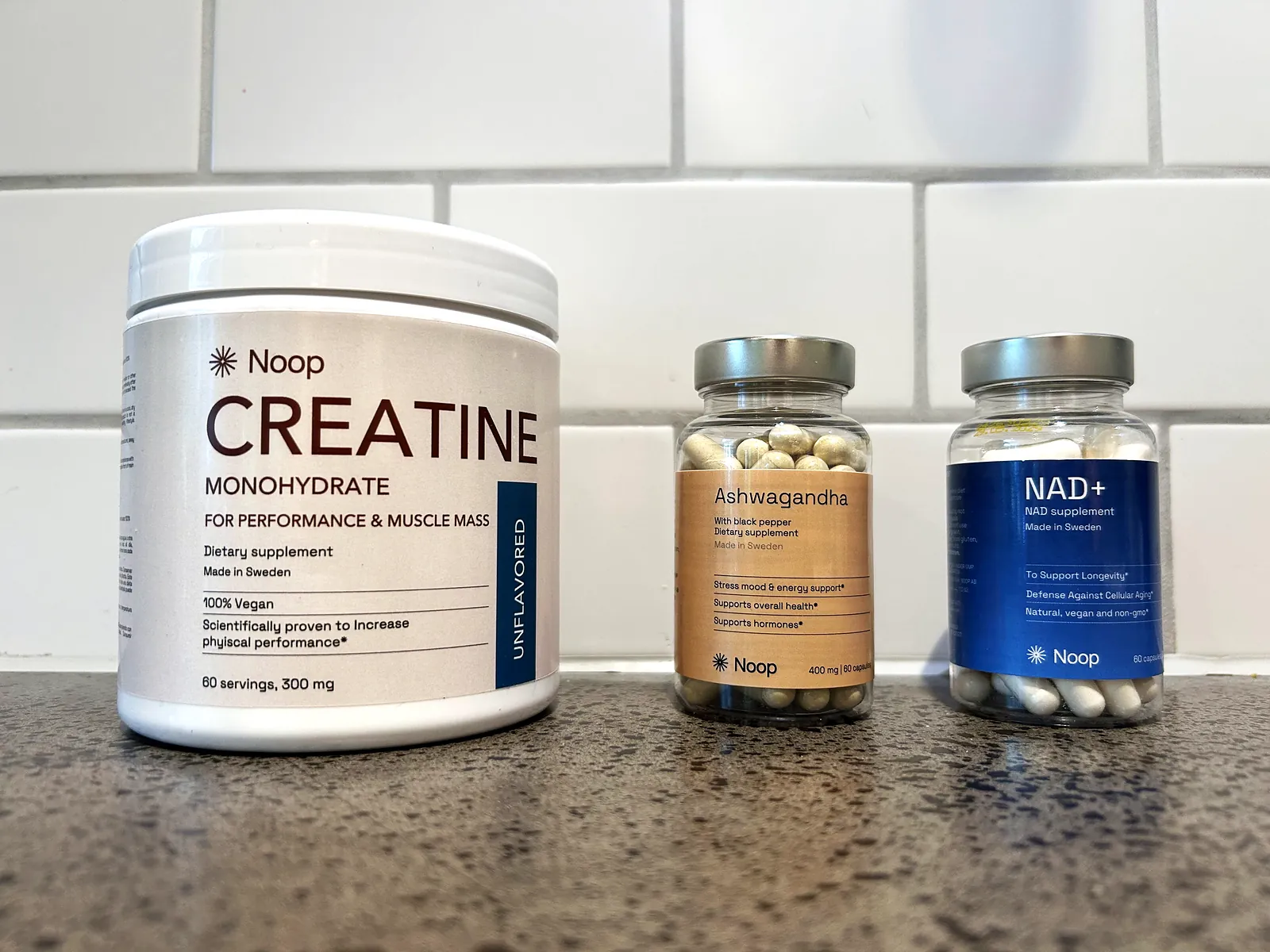 Noop Life recension 2026: NAD+, turkesteron och 11 till