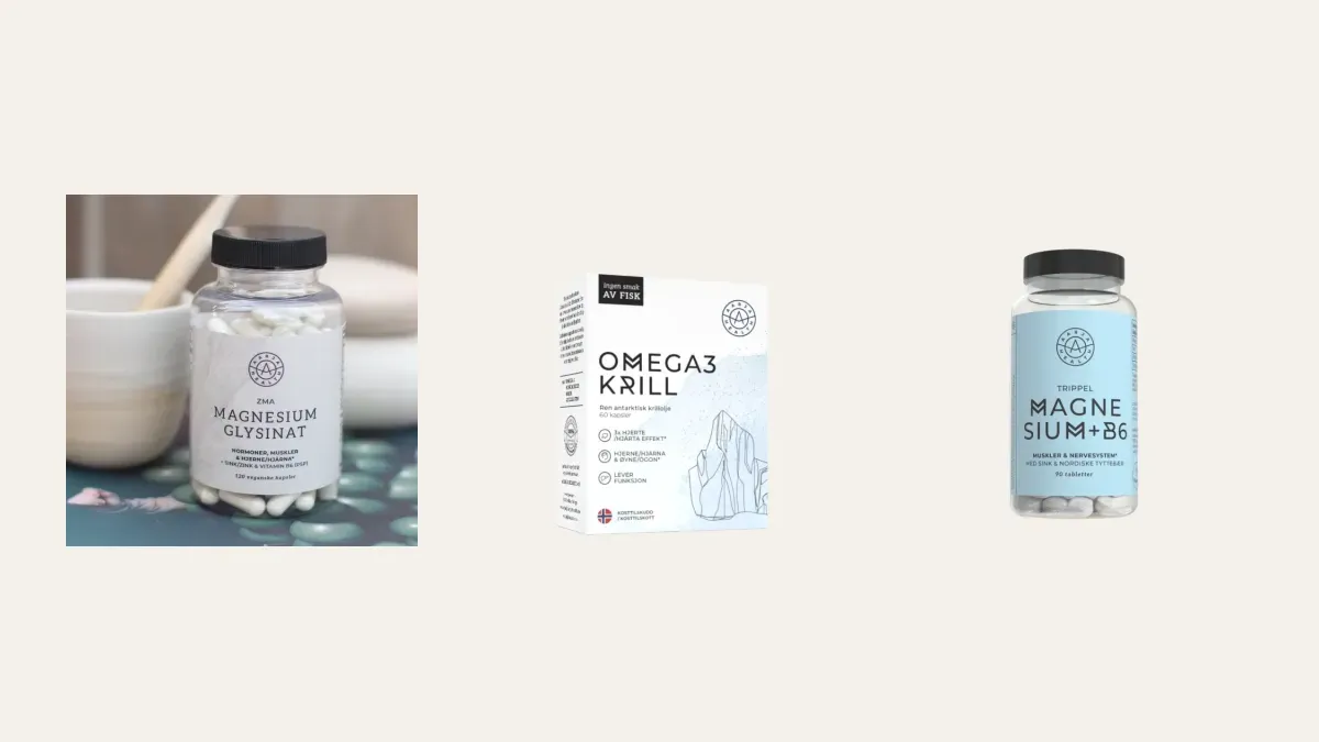 Aarja Health recension 2026: magnesium, krill och MenoBoost