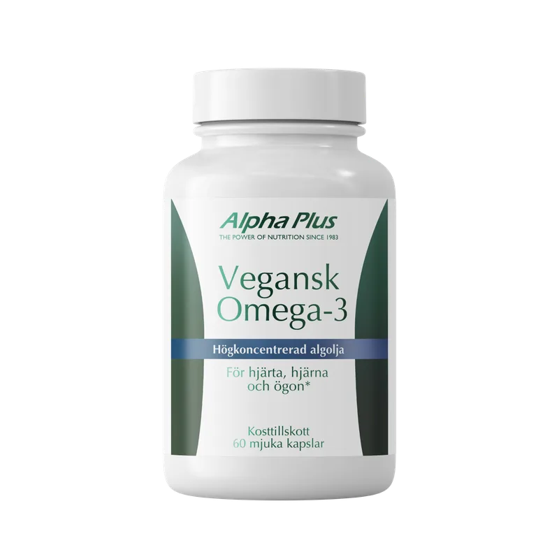 Alpha Plus Alpha Plus Omega-3 Algolja 60 mjuka kapslar