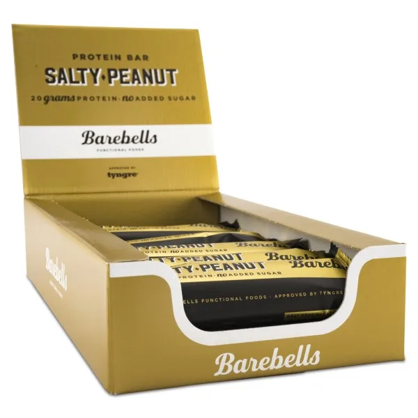 Barebells Barebells Protein Bar, Salty Peanut, 12-pack