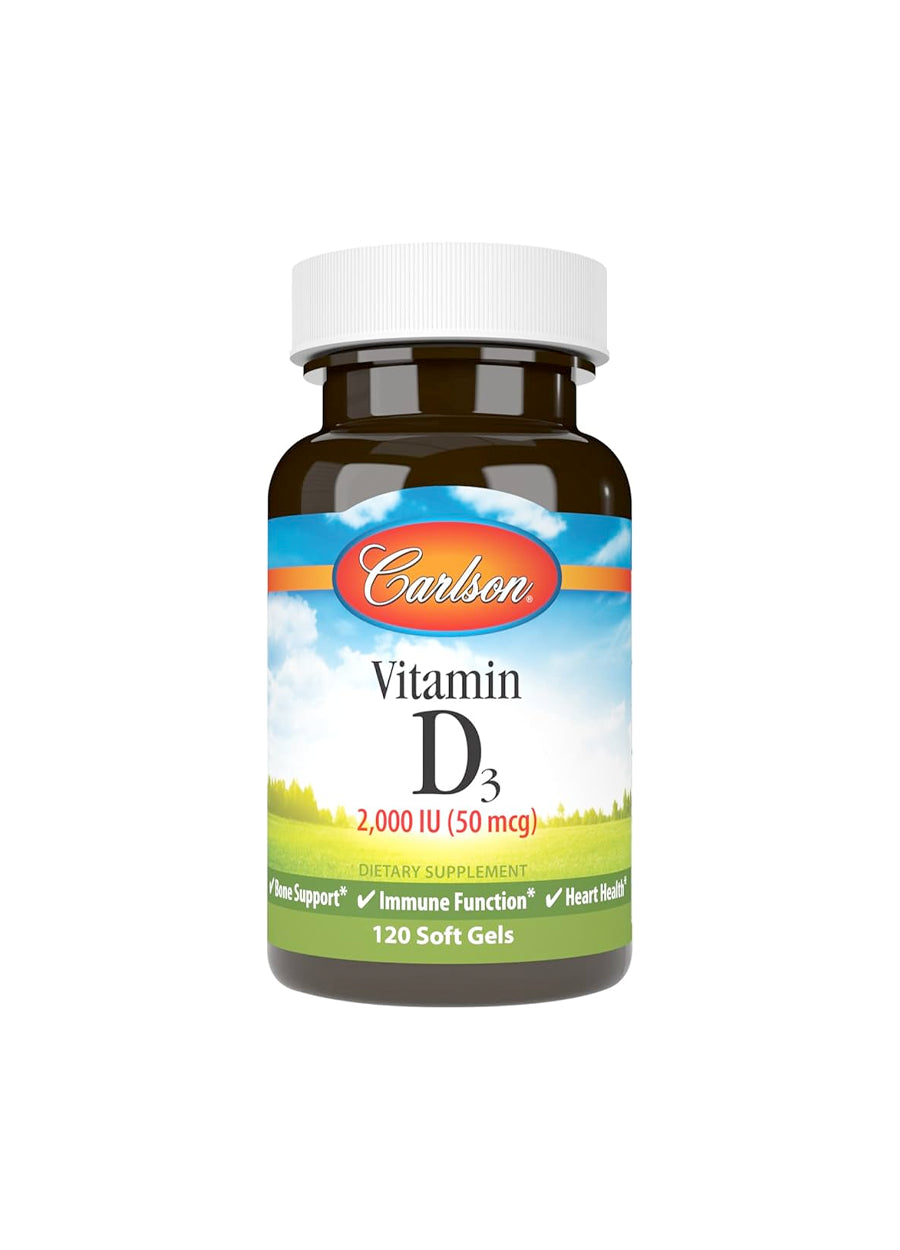 Carlson Labs Carlson Labs Vitamin D3 2000 IU 120 kapslar