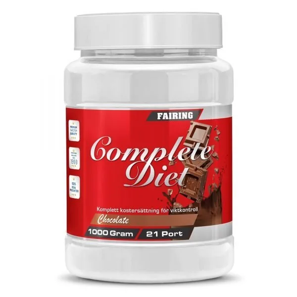 Fairing Complete Diet Måltidsersättning 1000 g, Choklad