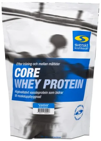 Core Whey Protein 1 kg från Svenskt Kosttillskott