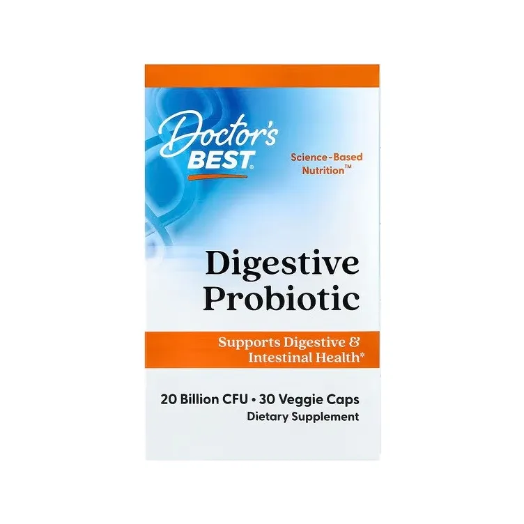 Doctor's Best Digestive Probiotic 20 Billion CFU 30 kapslar