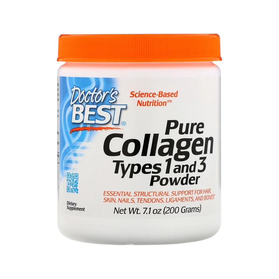 Doctor's Best Pure Collagen Types 1 and 3 Powder 200 g