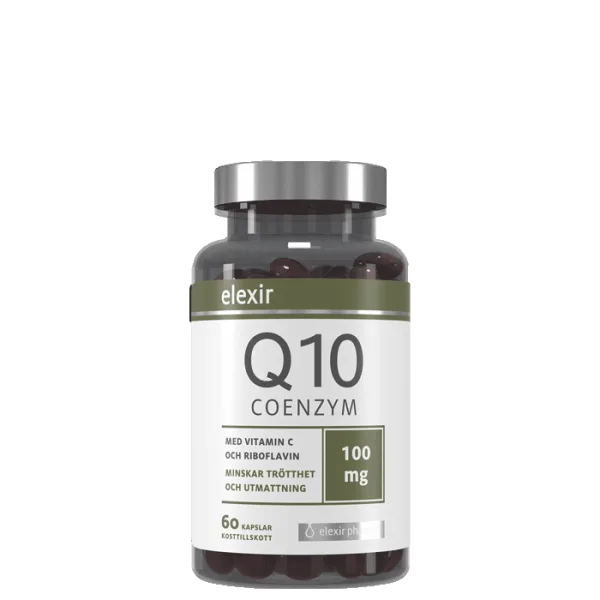 Elexir Pharma Coenzyme Q10 60 kapslar