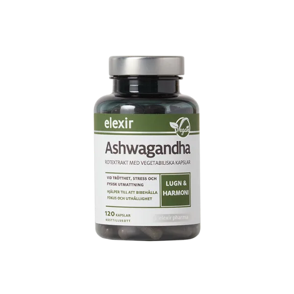Elexir Pharma Elexir Pharma Ashwagandha 120 Kapslar
