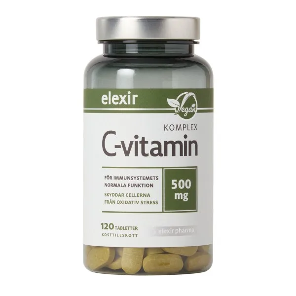 Elexir Pharma Elexir Pharma C-vitamin Komplex, 120 tabl