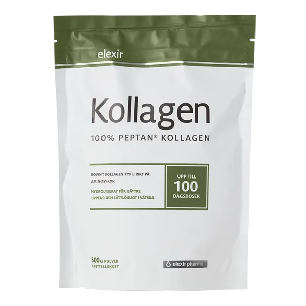 Elexir Pharma Elexir Pharma Kollagen 100 % Peptan 500 g