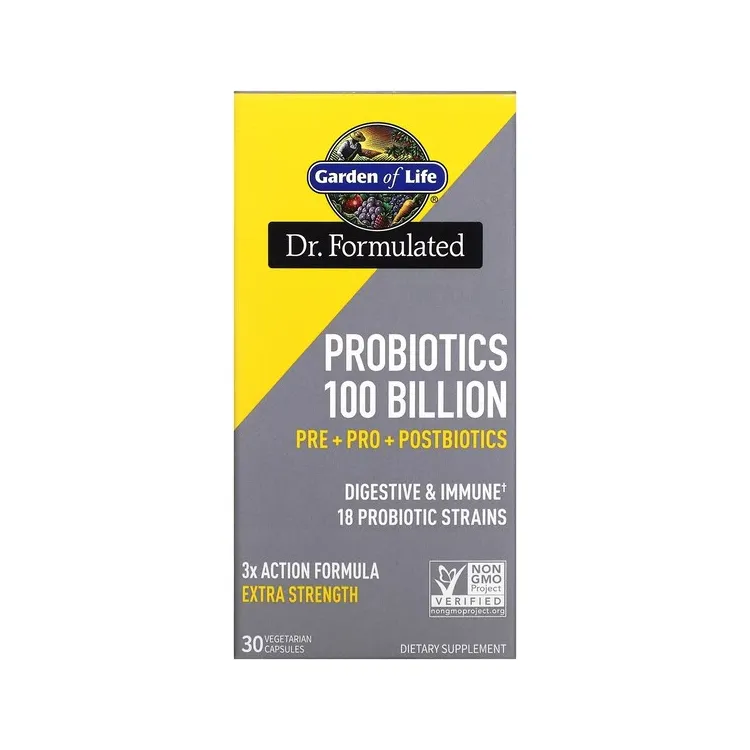 Garden of Life Dr. Formulated Probiotics 100 Billion 30 kapslar
