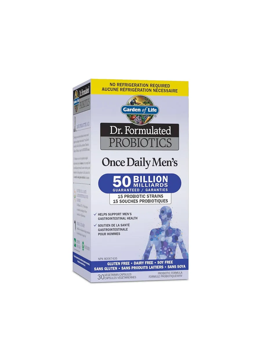 Garden of Life Dr. Formulated Probiotics Once Daily Men's 30 kapslar