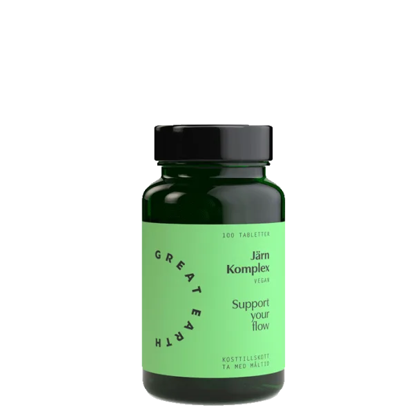 Great Earth Great Earth Järn Komplex 25 mg, 100 tabl