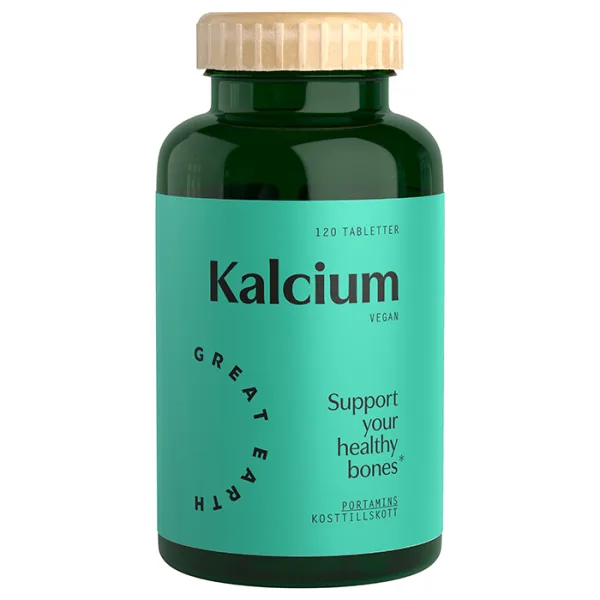 Great Earth Great Earth Kalcium, 120 tabletter