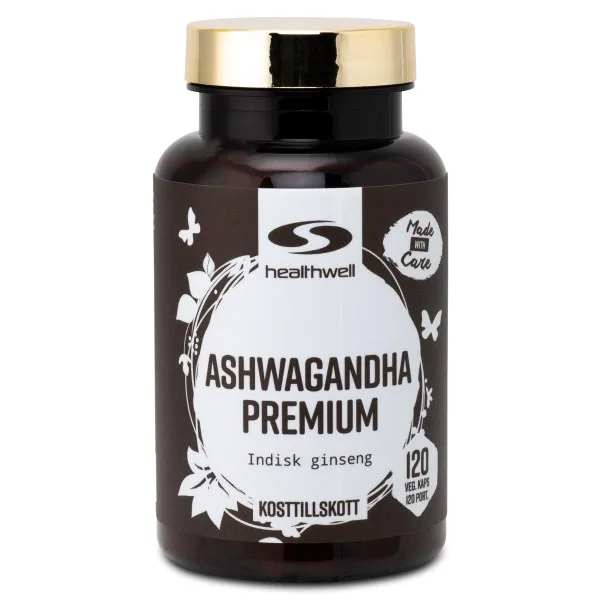 Healthwell Healthwell Ashwagandha Premium, 120 kaps