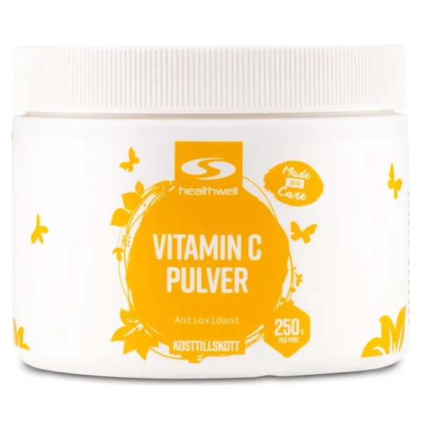 Healthwell Healthwell Vitamin C Pulver, 250 g