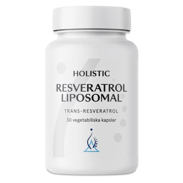 Holistic Resveratrol Liposomal, trans-resveratrol i liposomal kapselform