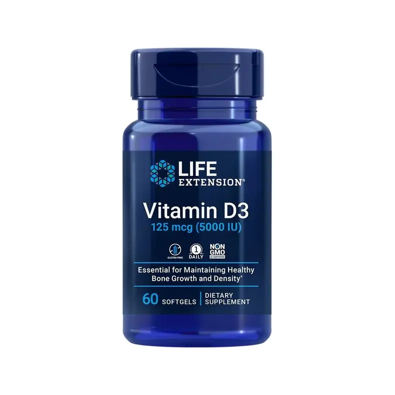 Life Extension Vitamin D3 60 kapslar
