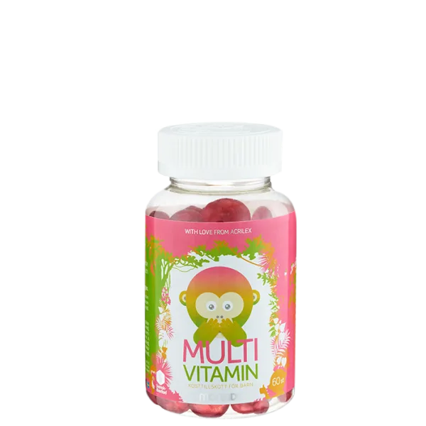 Monkids Monkids Multivitamin 60 tuggtabletter