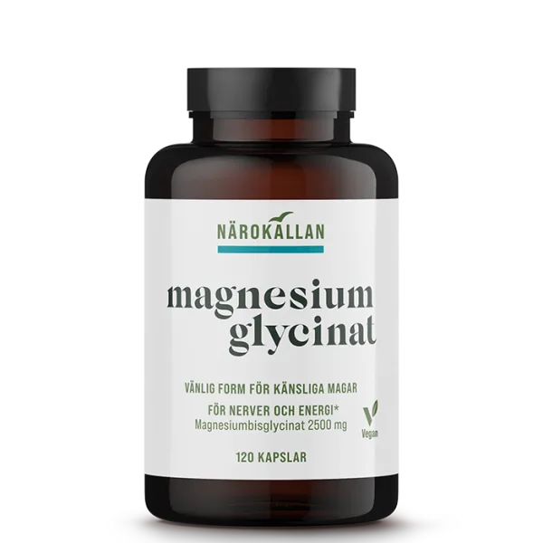 Närokällan Magnesiumglycinat 120 kapslar