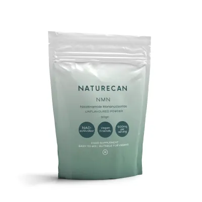 Naturecan NMN Pulver — 100% rent (30 g)