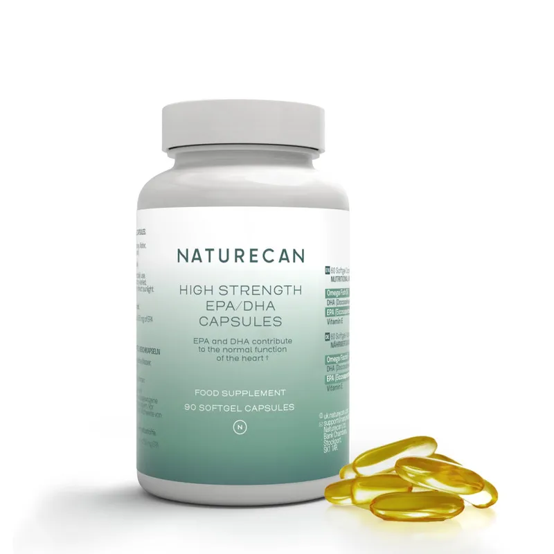 Naturecan Omega 3 fiskolja - Hög Styrka