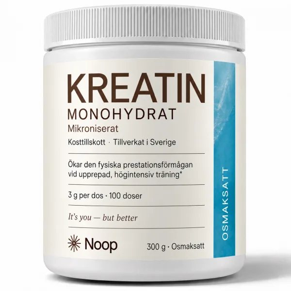 Noop Kreatin Monohydrat 300 g, burk