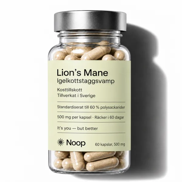 Noop Lion's Mane, burk