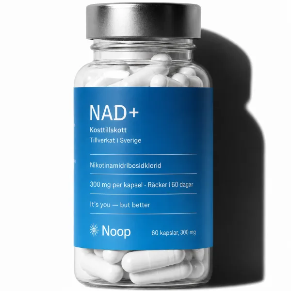 Noop Life Noop NAD+ 300 mg nikotinamidribosid 60 kapslar