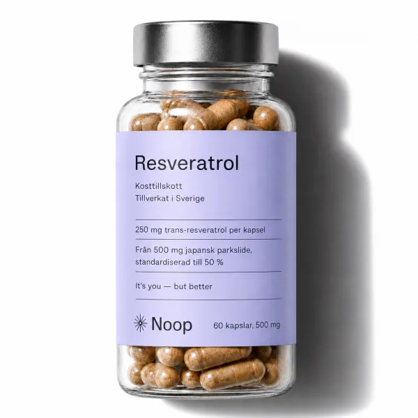 Noop Resveratrol 500 mg, burk
