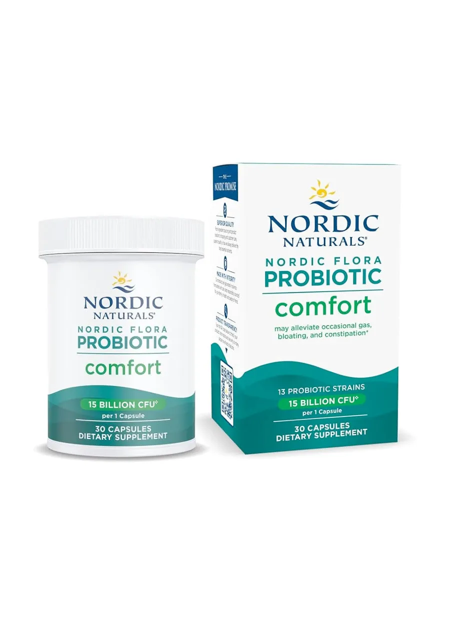 Nordic Naturals Nordic Flora Probiotic Comfort 15 Billion CFU 30 kapslar
