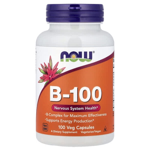 NOW Foods Vitamin B-100 100 kapslar