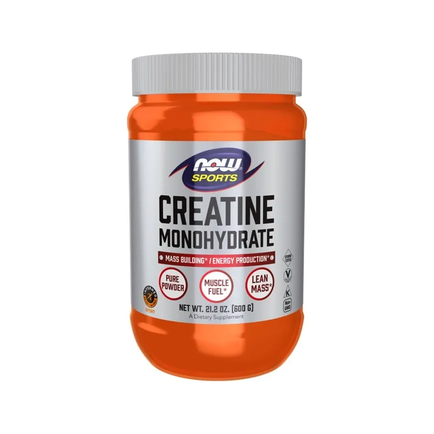 NOW Foods Creatine Monohydrate Pure Powder 600 g