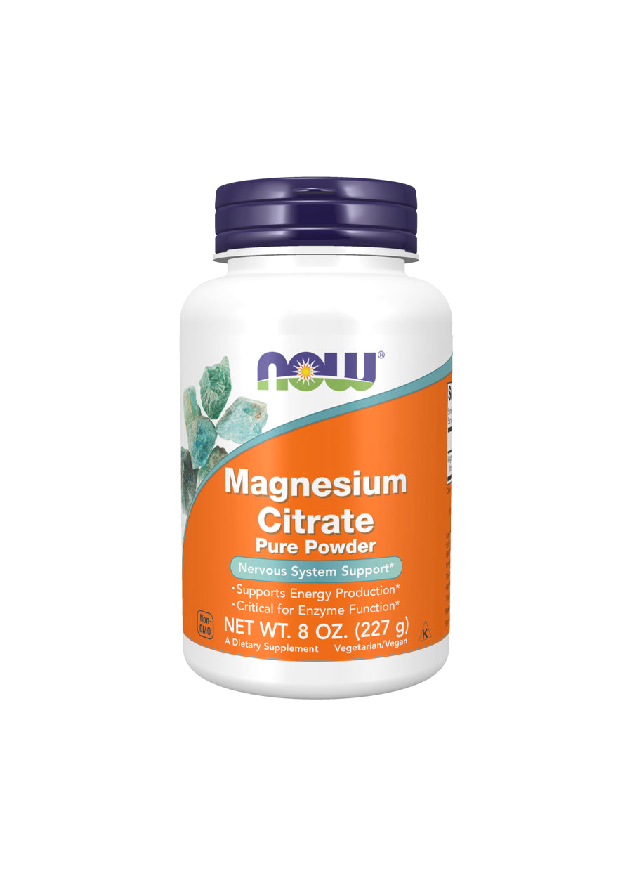 NOW Foods Magnesium Citrate Pure Powder 227g