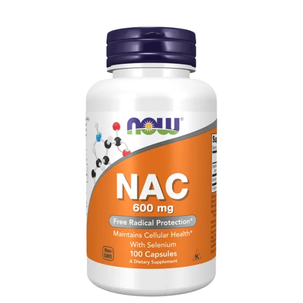Now Foods Now Foods NAC 600 mg, 100 kaps