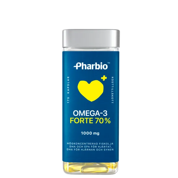 Pharbio Pharbio Omega-3 Forte 175 kapslar