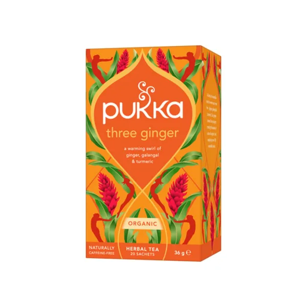 Pukka Örtte Three Ginger EKO, 20 st