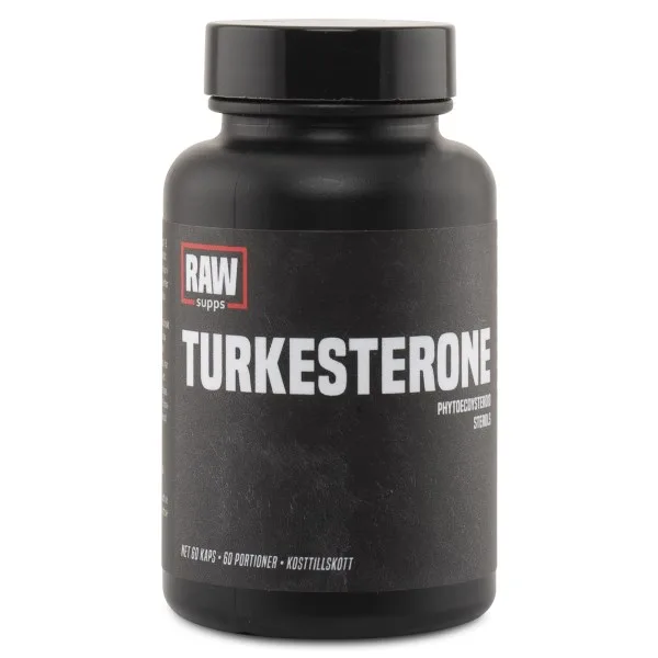 RAW Supps RAW Supps RAW Turkesterone, 60 kaps