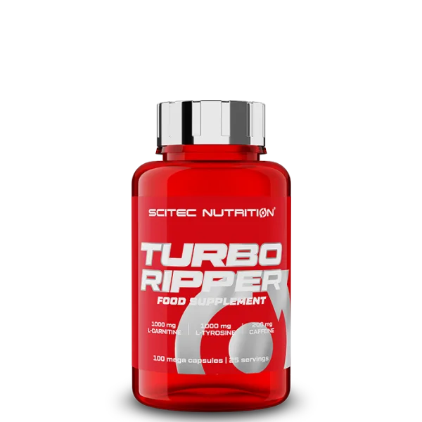 Scitec Nutrition Turbo Ripper Fettförbrännare 100 Kapslar