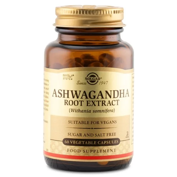 Solgar Solgar Ashwagandha Root Extract, 60 kaps