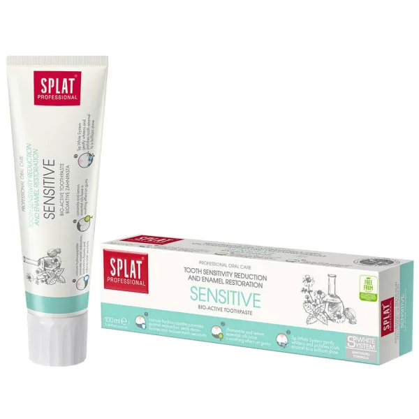 Splat Sensitive tandkräm med hydroxiapatit, 100 ml
