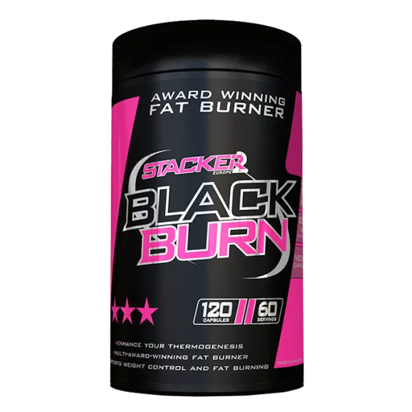STACKER2 Europe Black Burn Fettförbrännare 120 kapslar
