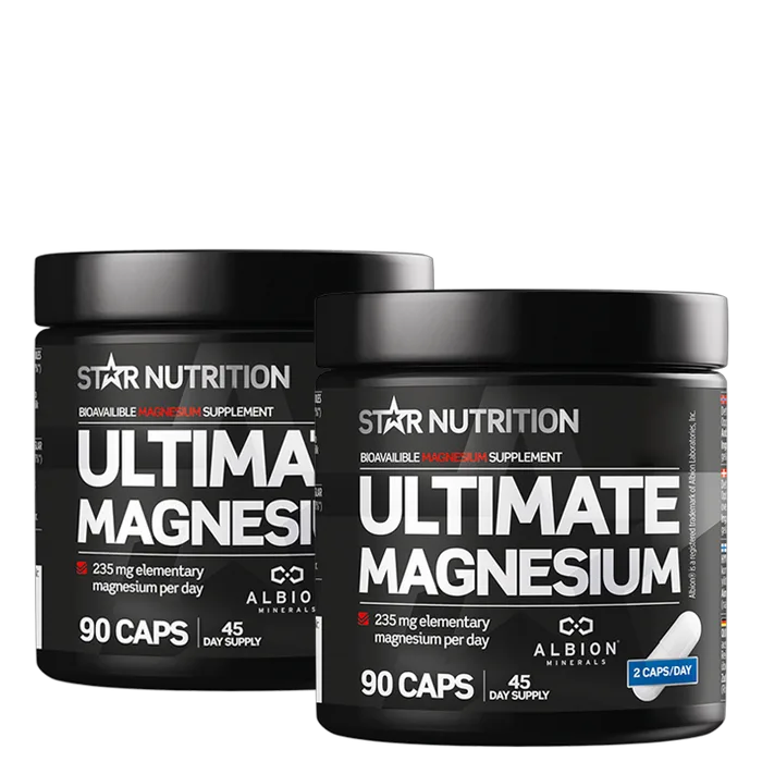 Star Nutrition 2 x Ultimate Magnesium 90 kapslar