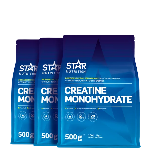 Star Nutrition Kreatin Monohydrat 3x500g storpack