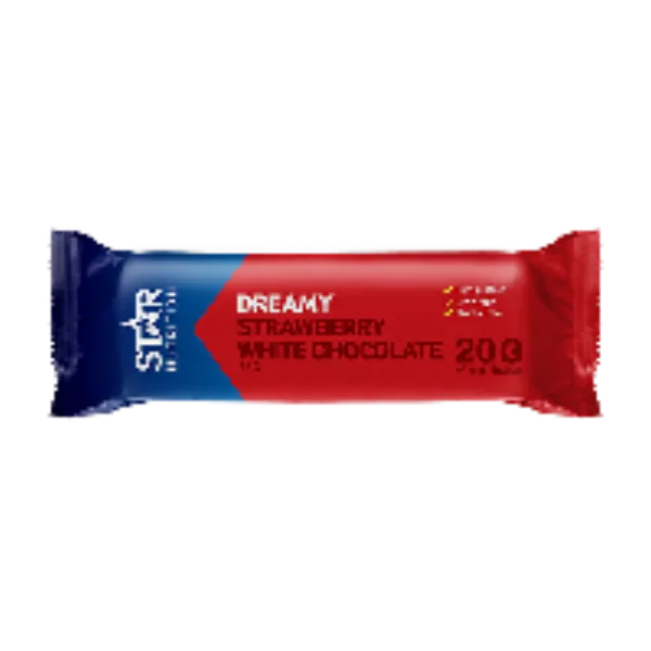 Star Nutrition Protein Bar 55 g Strawberry White Chocolate