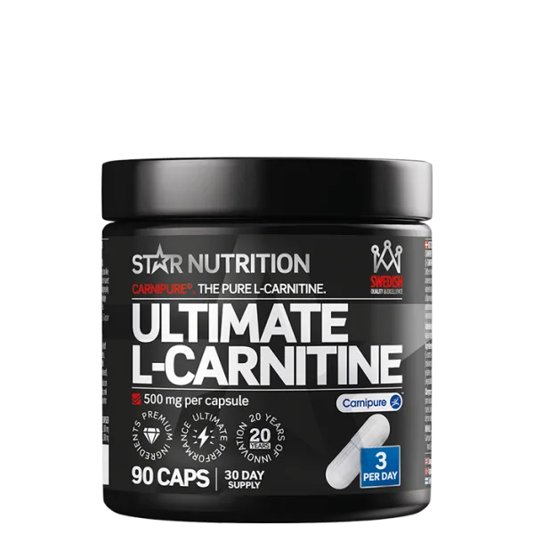 Star Nutrition Ultimate L-Carnitine Fettförbrännare 90 Kapslar