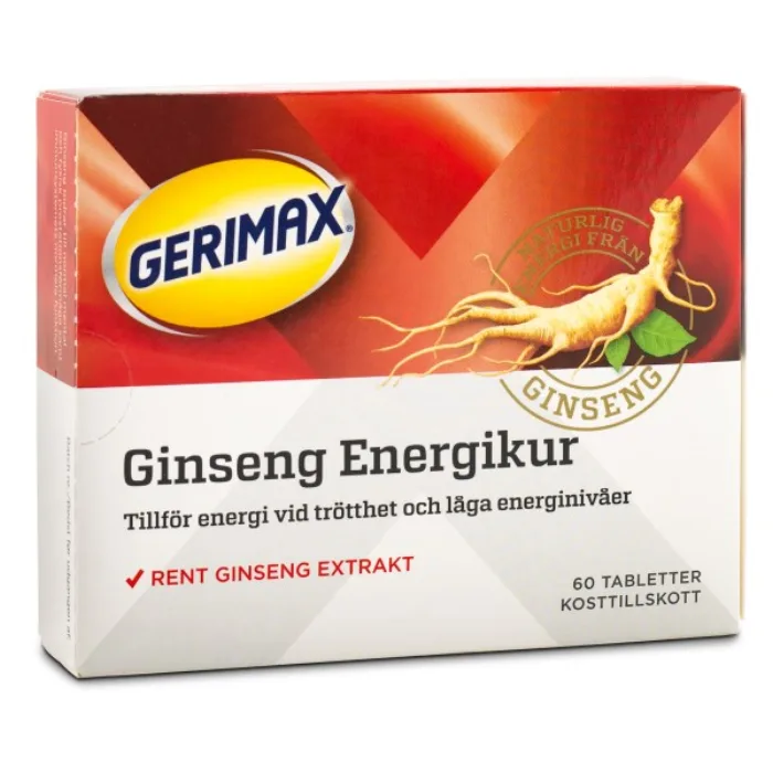 Gerimax Gerimax Ginseng (60 tabletter)
