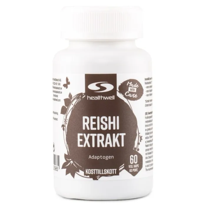 Healthwell Healthwell Reishi Extrakt (60 kapslar)