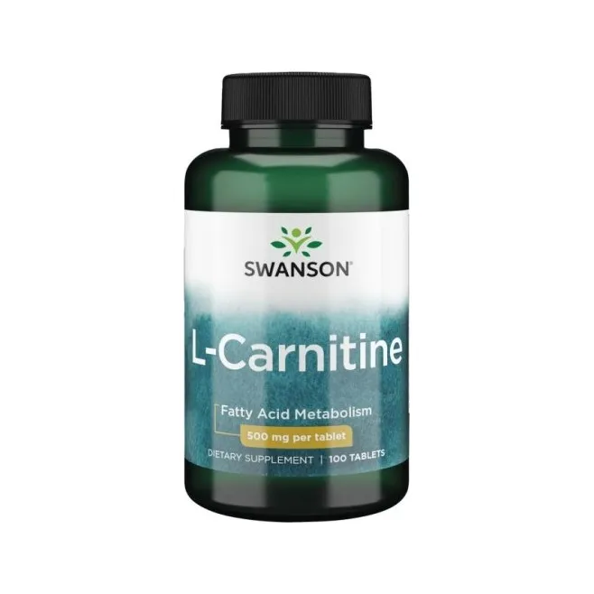 Swanson L-Carnitine 500 mg 100 tabletter