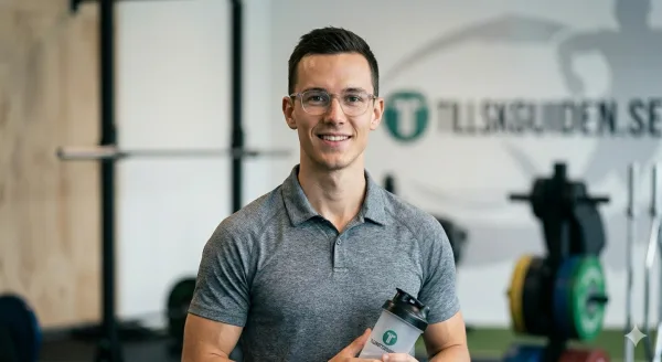 Erik Wallin, nutritionist (m.sc.) på Tillskottsguiden