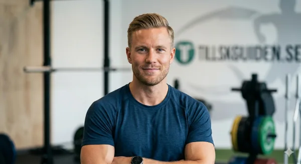 Marcus Bergström, styrkeatlet & träningsexpert på Tillskottsguiden